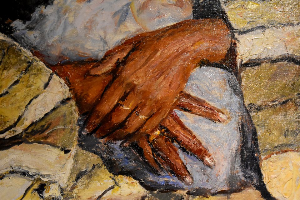 Alexandre Roubtzoff - Bédouine à la couverture 05