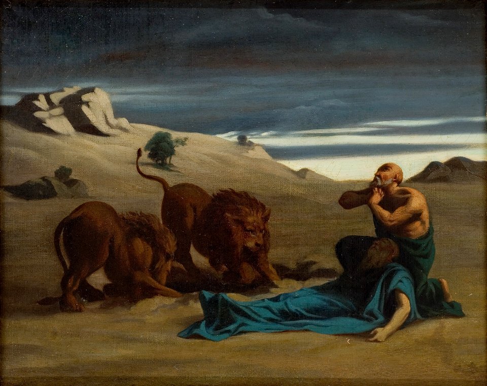 Alexandre Cabanel - Saint-Paul entouré par les lions