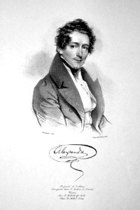 Alexandre Vattemare Litho