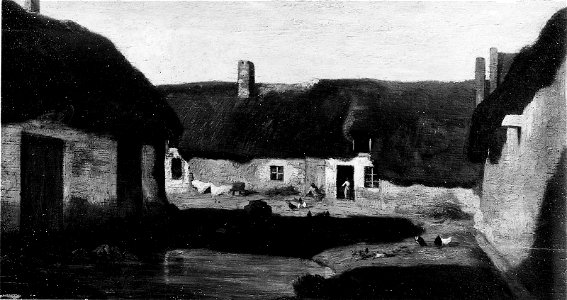 Alexandre Gabriel Decamps - Farmyard - 07.87 - Museum of Fine Arts