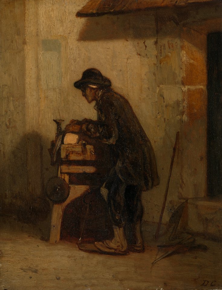 Alexandre-Gabriel Decamps - De scharenslijper - SA 374 - Amsterdam Museum