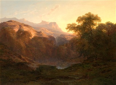Alexandre Calame - Berglandschap - SA 267 - Amsterdam Museum