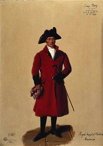 Alexandre-Jean Dubois Drahonet (1791-1834) - In-Pensioner Joseph Peaty (b. 1762), Royal Hospital Chelsea - RCIN 407013 - Royal Collection