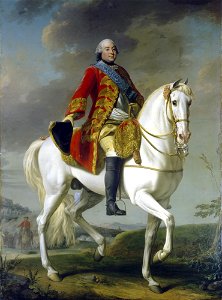 Alexandre Roslin - Louis-Philippe, Duc d'Orleans, Saluting his Army on the Battlefield - 80.36 - Detroit Institute of Arts
