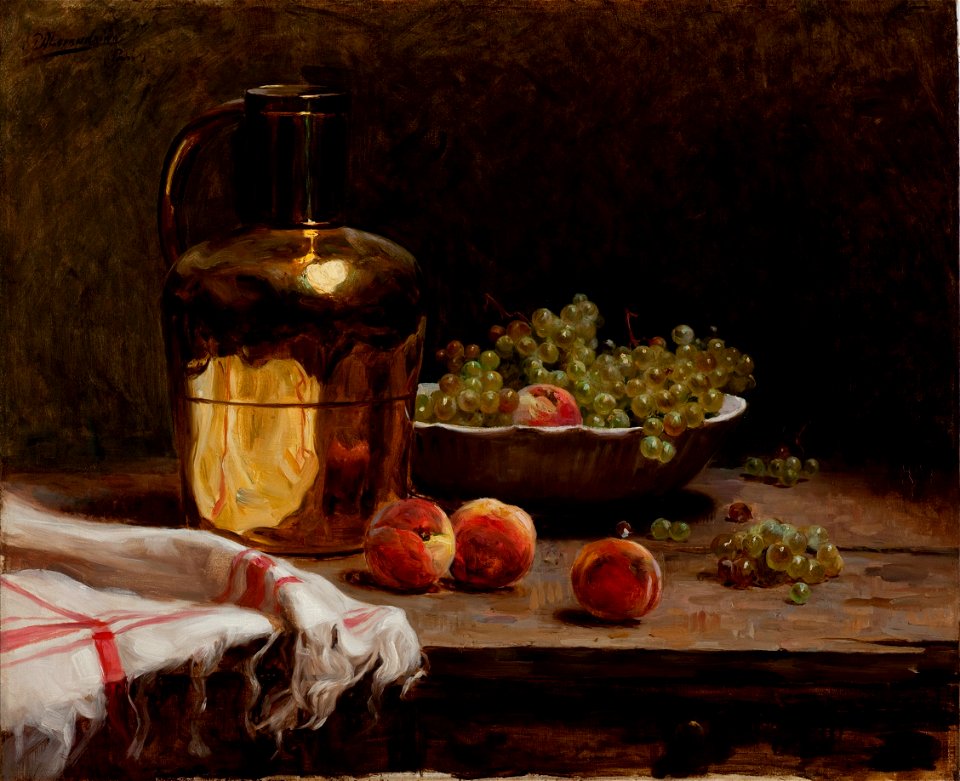 Pedro Alexandrino - Uvas e pêssegos