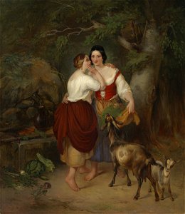 Alexandre Pierre Markelbach (1824-1906) - The Secret - RCIN 406243 - Royal Collection