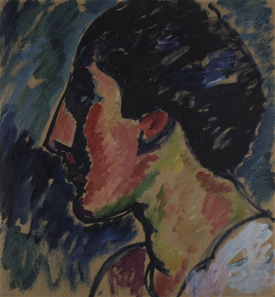 Alexei Jawlensky - Head - 1941.507 - Yale University Art Gallery