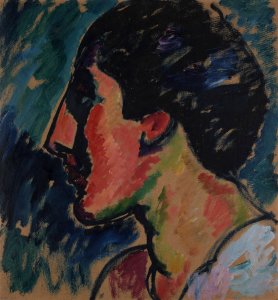 Alexei Jawlensky - Head - 1941.507 - Yale University Art Gallery