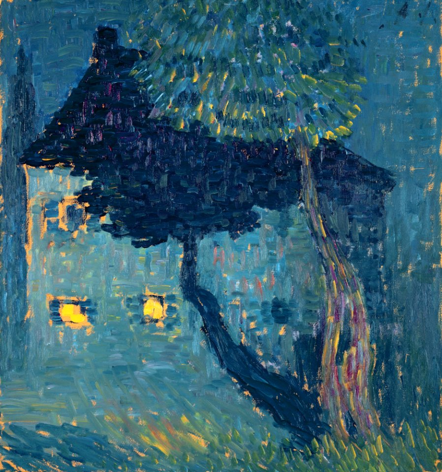 Alexej von Jawlensky - Ein Haus im Wald (1903)