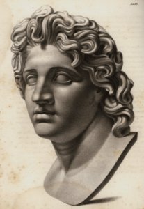 Alexandros der Grosse (Nach einer Büste im Capitolischen Museum) - Horner Johann Jakob - 1842