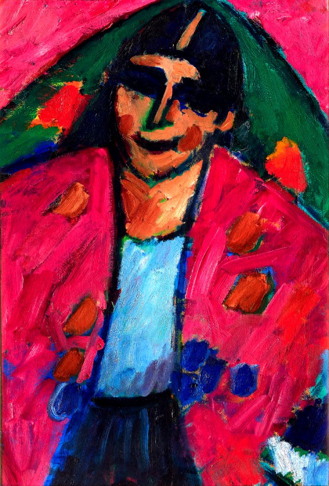 Alexei Jawlensky - Spanier (Spaniard) - 1967-5 - Albright–Knox Art Gallery