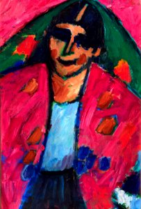 Alexei Jawlensky - Spanier (Spaniard) - 1967-5 - Albright–Knox Art Gallery