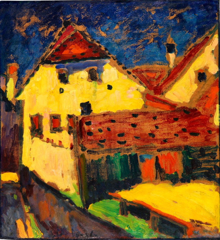 Alexej von Jawlensky Gelbe Häuser 1909