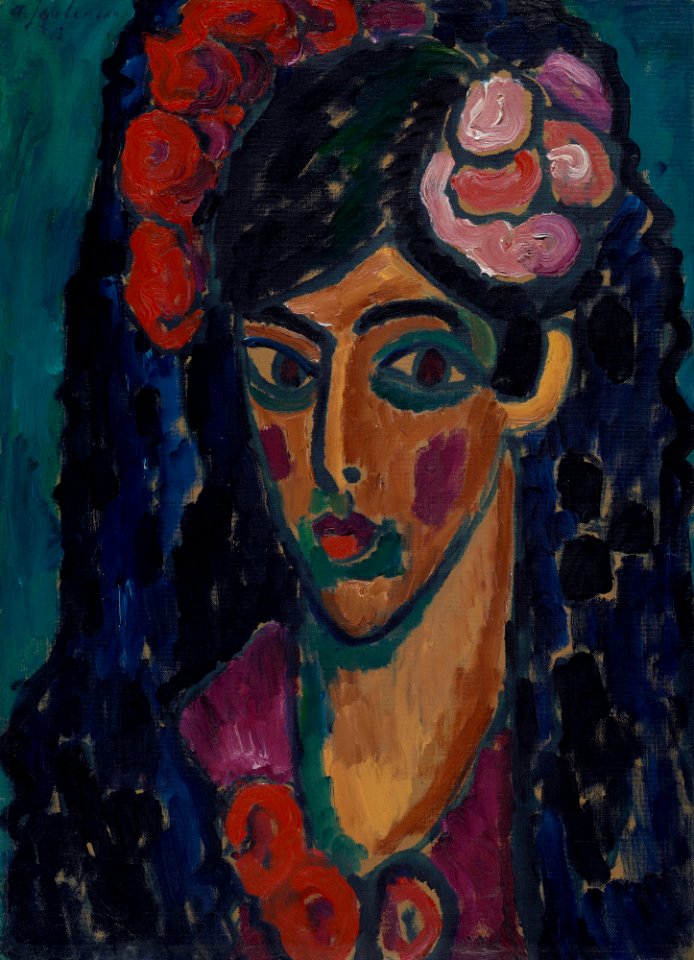 Alexej von Jawlensky - Spanierin - G 12556 - Lenbachhaus