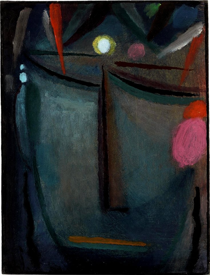 Alexej von Jawlensky Heilandsgesicht Dornenkrone 1918