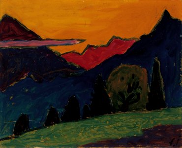 Alexei von Jawlensky - Schwebende Wolke