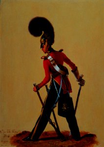 Alexandre-Jean Dubois Drahonet (1791-1834) - Sergeant, 1st (The King's) Dragoon Guards - RCIN 407023 - Royal Collection