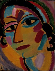 Alexej von Jawlensky - Mystischer Kopf (1917)