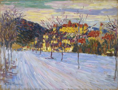 Alexej von Jawlensky - Füssen - AK 8 - Lenbachhaus