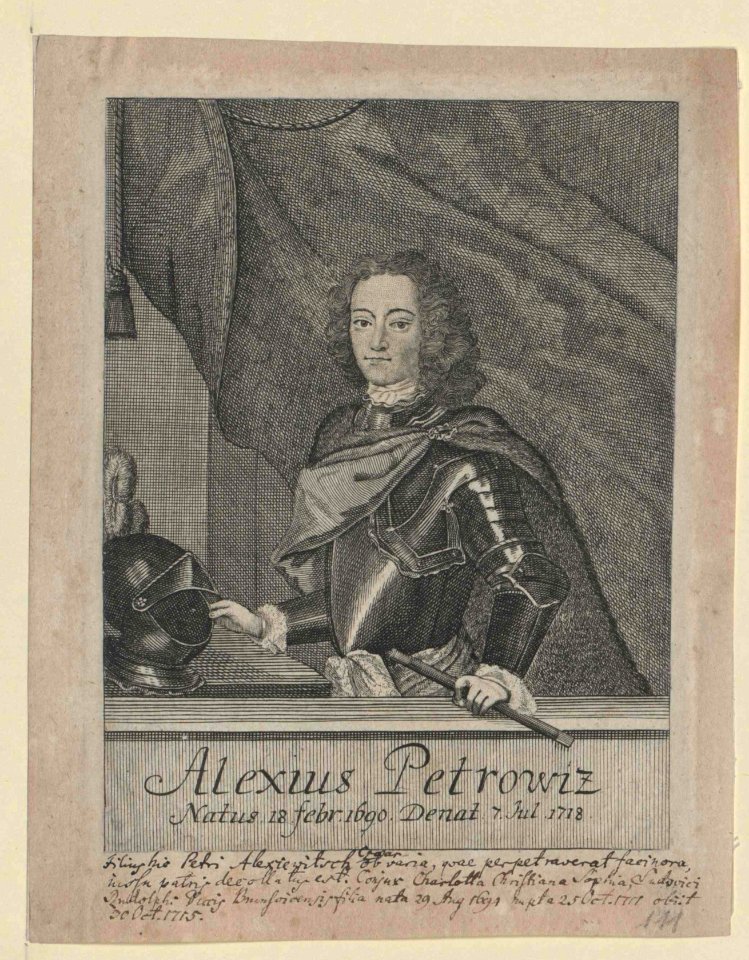 Alexey Petrovich of Russia (engraving) 01