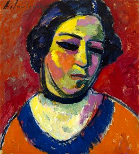 Alexei von Jawlensky - Portrait of a Woman - Google Art Project