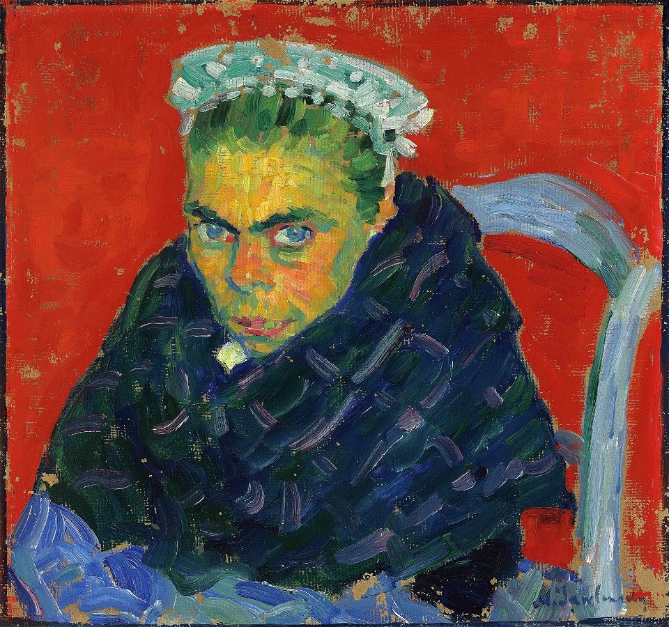 Alexej von Jawlensky - Bretonische Bäuerin (c.1905)