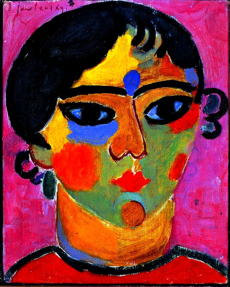 Alexej von Jawlensky - Neopolitan Girl