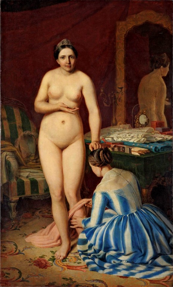 Alexey Venetsianov - Diana's toillet