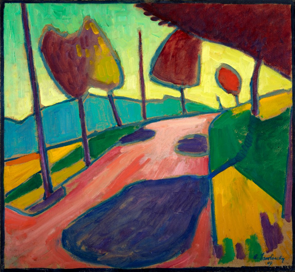 Alexej von Jawlensky - Murnauer Landschaft - GMS 678 - Lenbachhaus