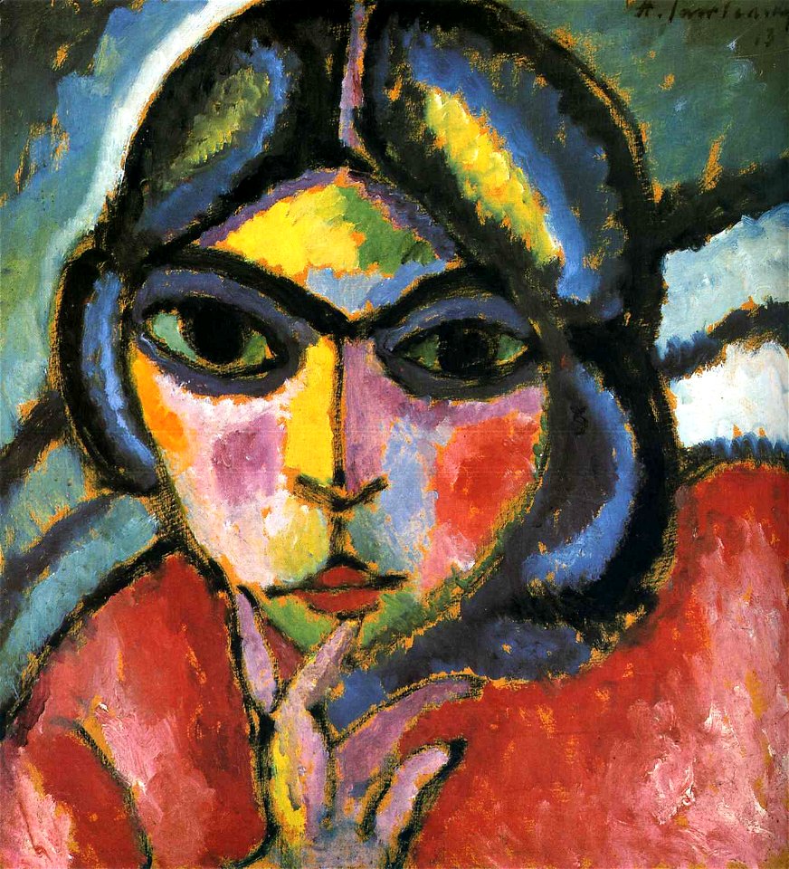 Alexej von Jawlensky - Sinnende Frau