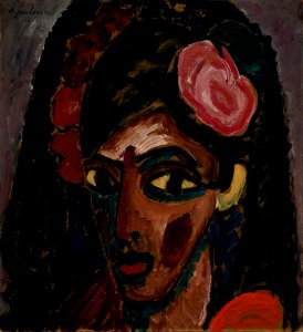 Alexei von Jawlensky - Egyptian Girl - 897-1983 - Saint Louis Art Museum