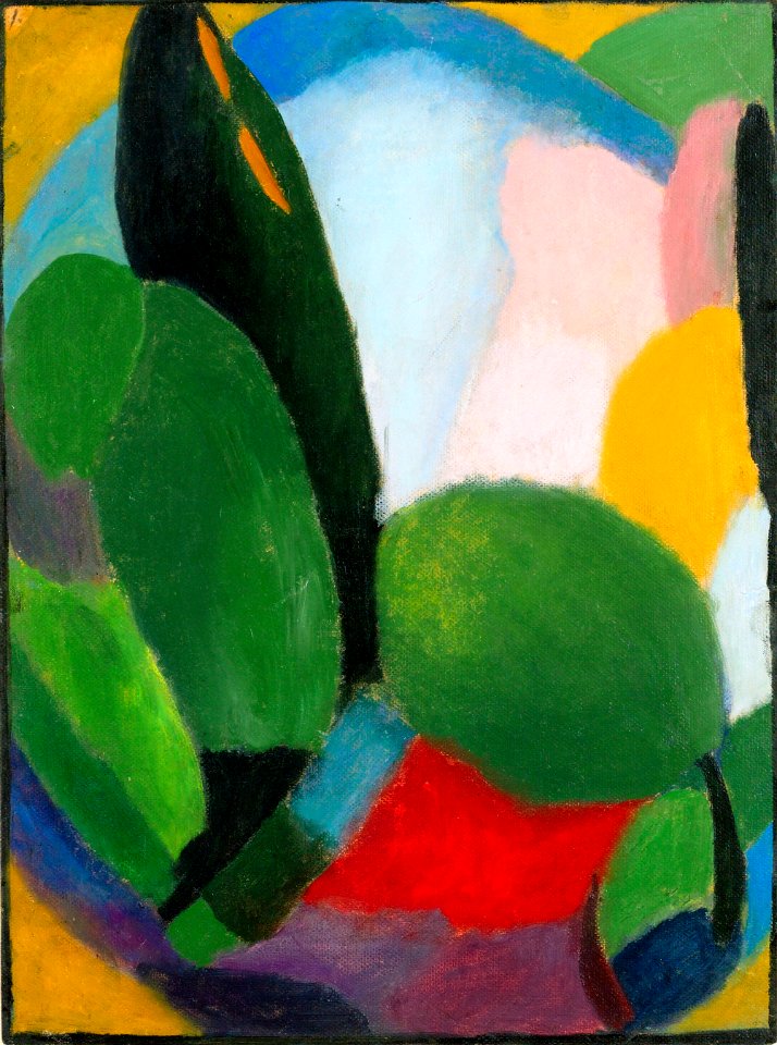 Alexej von Jawlensky Variation c1916 - Free Stock Illustrations | Creazilla