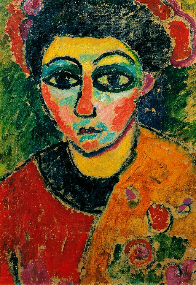 Alexej von Jawlensky - Damenbildnis - 4027 - Österreichische Galerie Belvedere