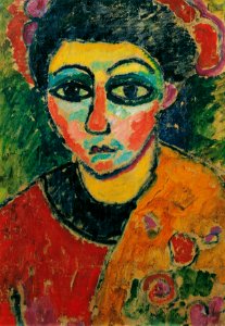 Alexej von Jawlensky - Damenbildnis - 4027 - Österreichische Galerie Belvedere