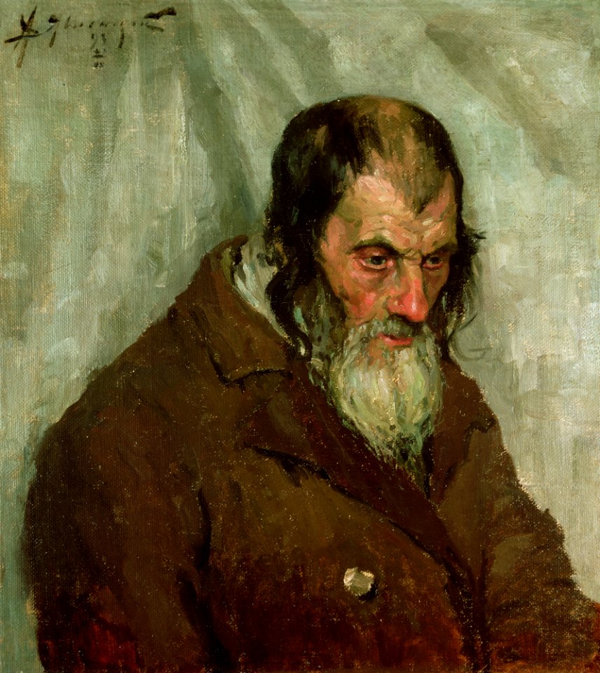 Alexej von Jawlensky - The old Jew (1893)
