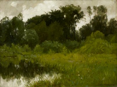 Alexis Jean Fournier - After Rain, on Minnehaha Creek - 85.45 - Minneapolis Institute of Arts