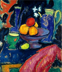 Alexej von Jawlensky - Stillleben mit Kanne. Free illustration for personal and commercial use.