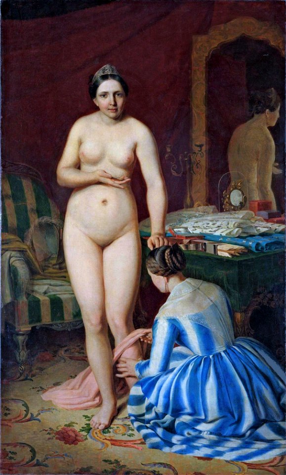 Alexey Venetsianov - Diana's toilletFXD