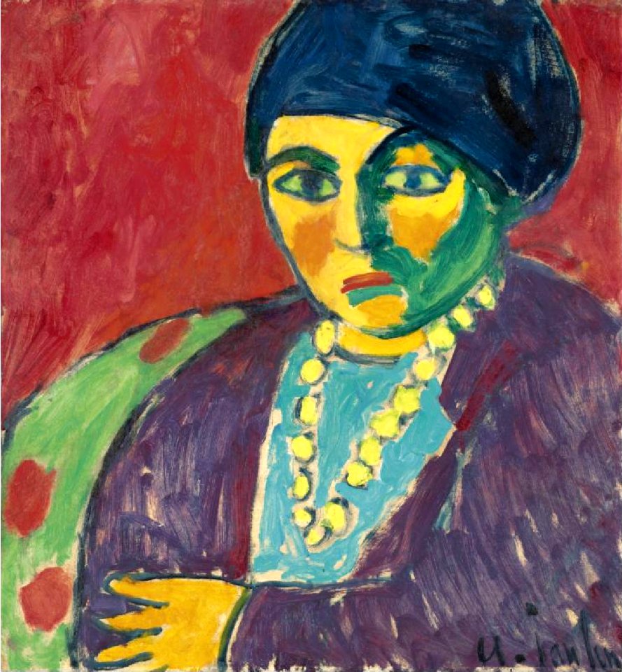 Alexej von Jawlensky - Weiblicher Kopf (Helene)