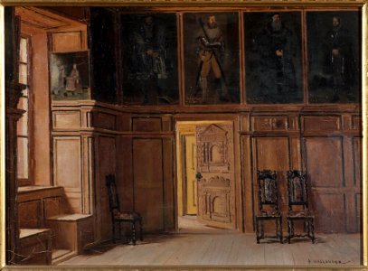Alf Wallander - Gripsholms slott, rikssalen - NMGrh 3912 - Nationalmuseum