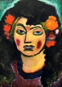 Alexej von Jawlensky Spanisches Mädchen img04