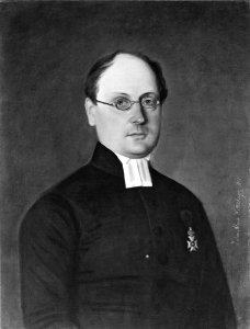 Alexis Wetterbergh - Johan Ludvig Runeberg (1804-1877), finnish-swedish author, married to Fredrika Tengström - NMGrh 2091 - Nationalmuseum