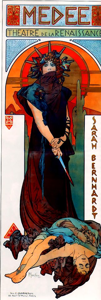 Alfons Mucha - Medea