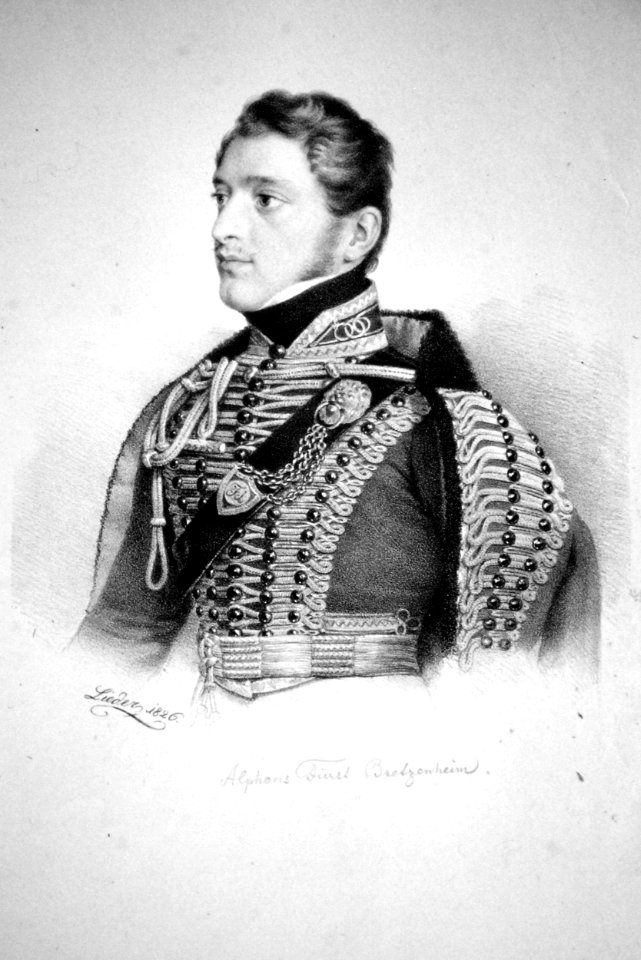 Alfons von Bretzenheim Litho
