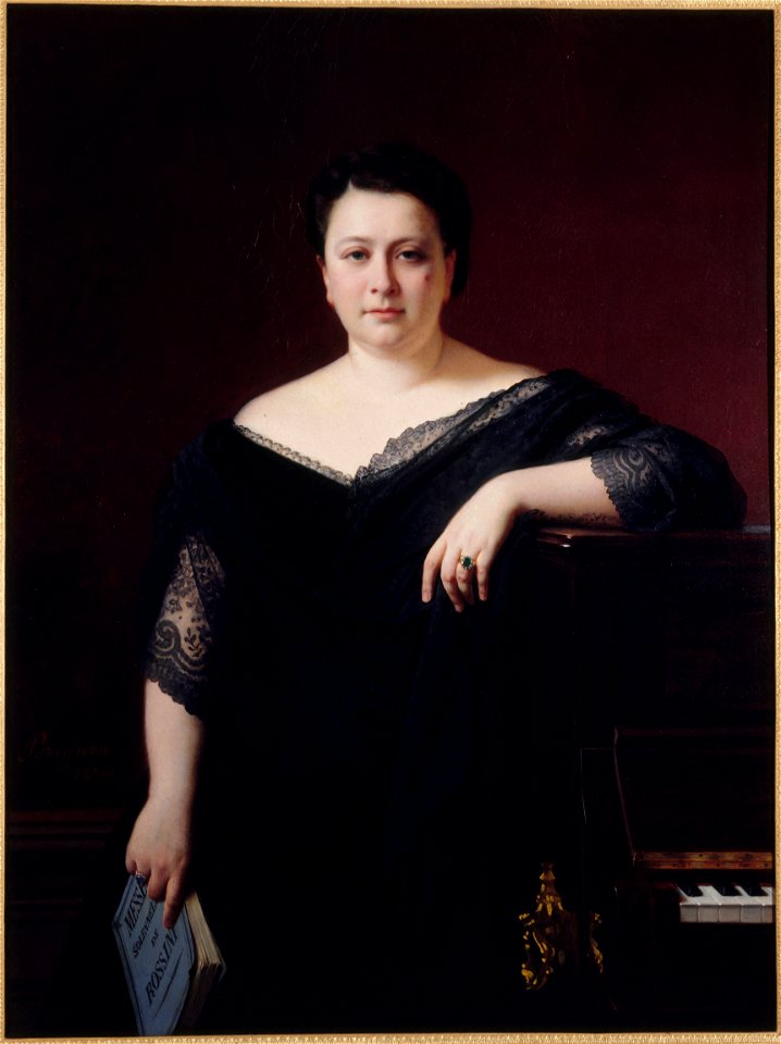 Alexis-Joseph Perignon - Marietta Alboni, comtesse Pepoli (1826-1894), chanteuse - P255 - Musée Carnavalet
