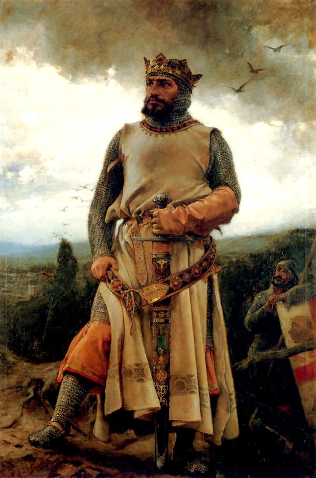 Alfonso I de Aragón por Pradilla (1879)