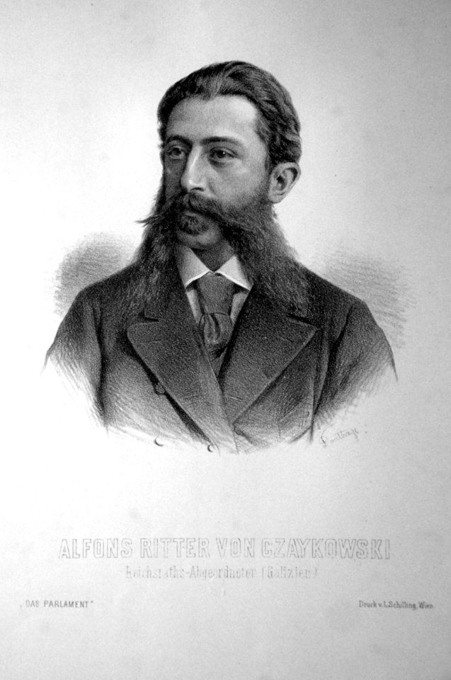 Alfons von Czaykowsky Litho