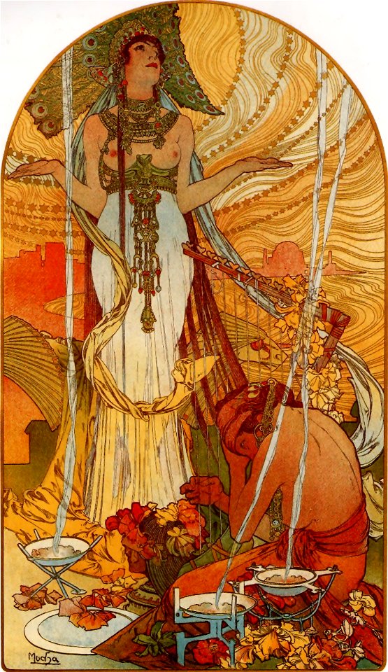 Alfons Mucha - 1896 - Salammbô