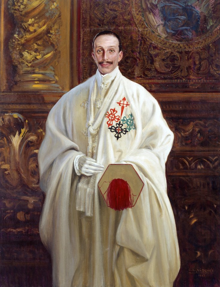 Alfonso XIII four military orders