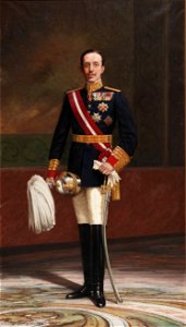 Alfonso XIII con uniforme de capitán general (Museo del Prado)